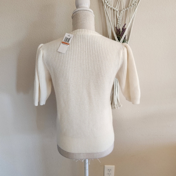 Frame Womens Shrunken Rib Wool & Cashmere Cardigan Size Small NWT $448 - Picture 3 of 12